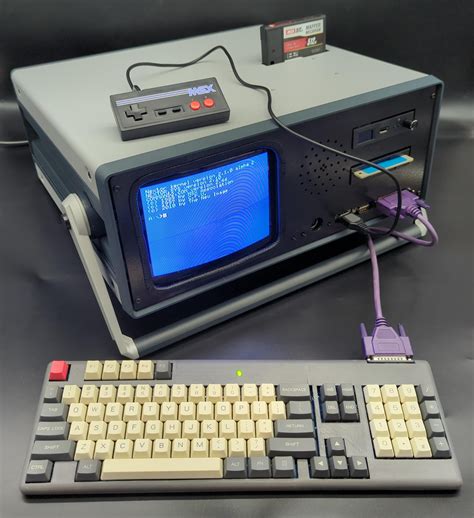 The Mega Omega MSX2 Portable Computer : r/retrobattlestations 